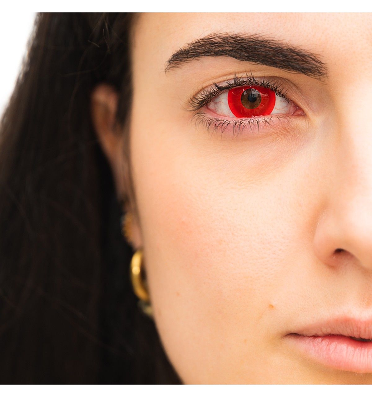 Lentes de contacto fantasia Red Out  (2Uds) _2
