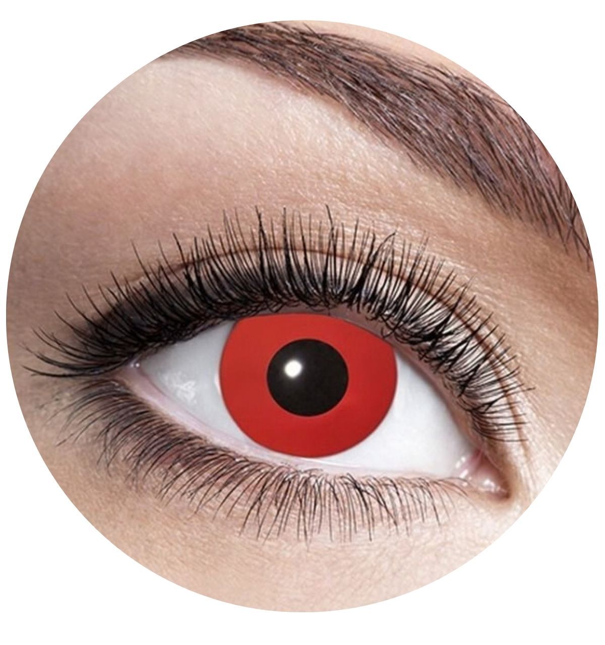 Lentes de contacto fantasia Red Out  (2Uds) _3