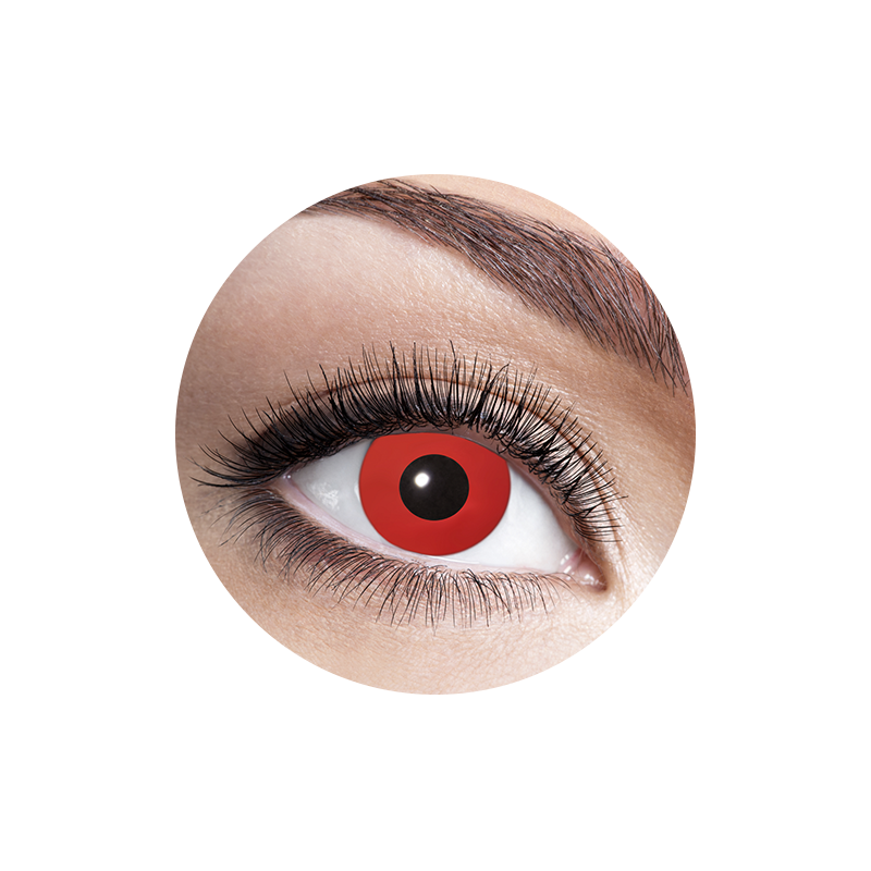 Lentes de contacto fantasia Red Out  (2Uds) 